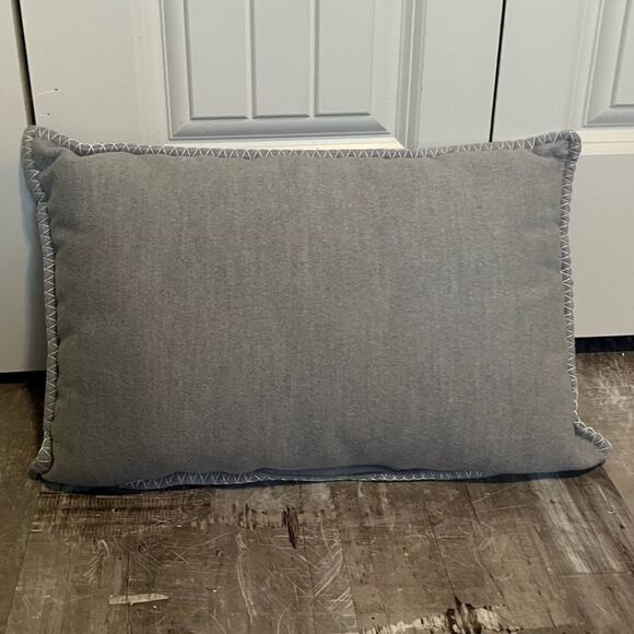 NWOT Hello Winter felt throw pillow - Picture 3 of 6